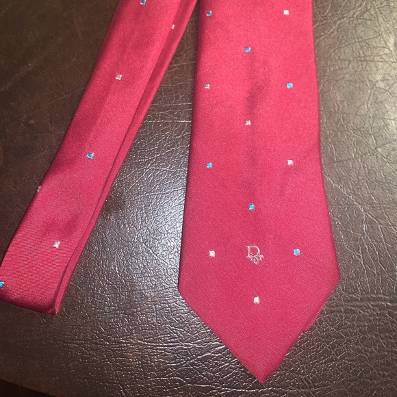 Dior Other - Christian Dior red tie